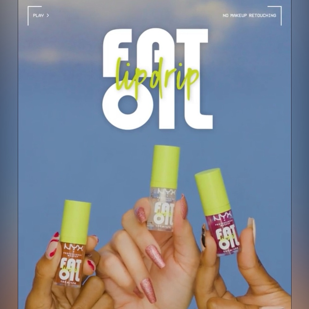 NYX - Fat Oil Lip Drip Vegan Lip Oil | ‘My Main’ - New | #1 Selling Lip Oil! - Picture 6 of 10